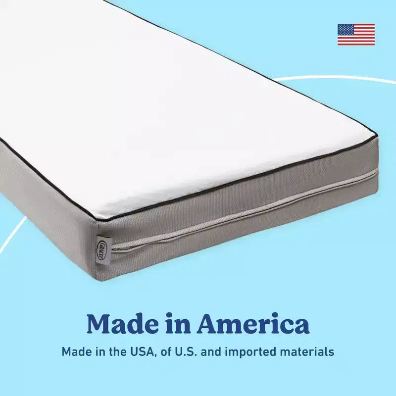 6" Water-Resistant Dual-Sided Baby Crib and Toddler Bed Mattress