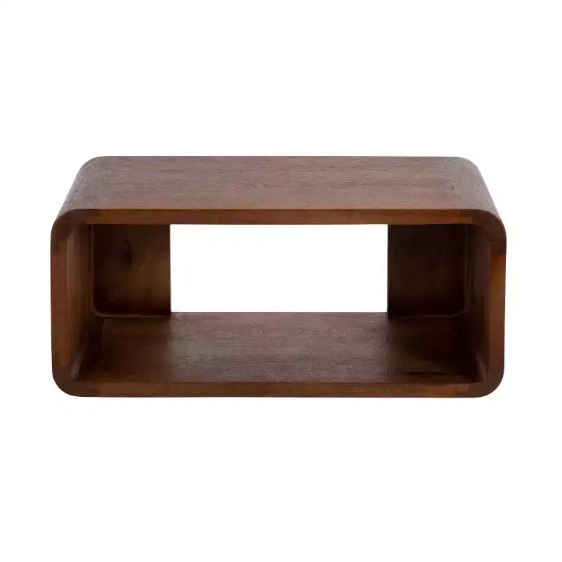 18x10x8" Floating Wall Shelf - Walnut Brown