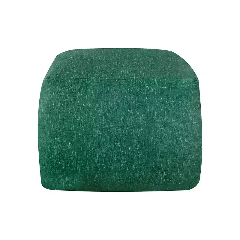 24" Square Velvet Pouf Ottoman
