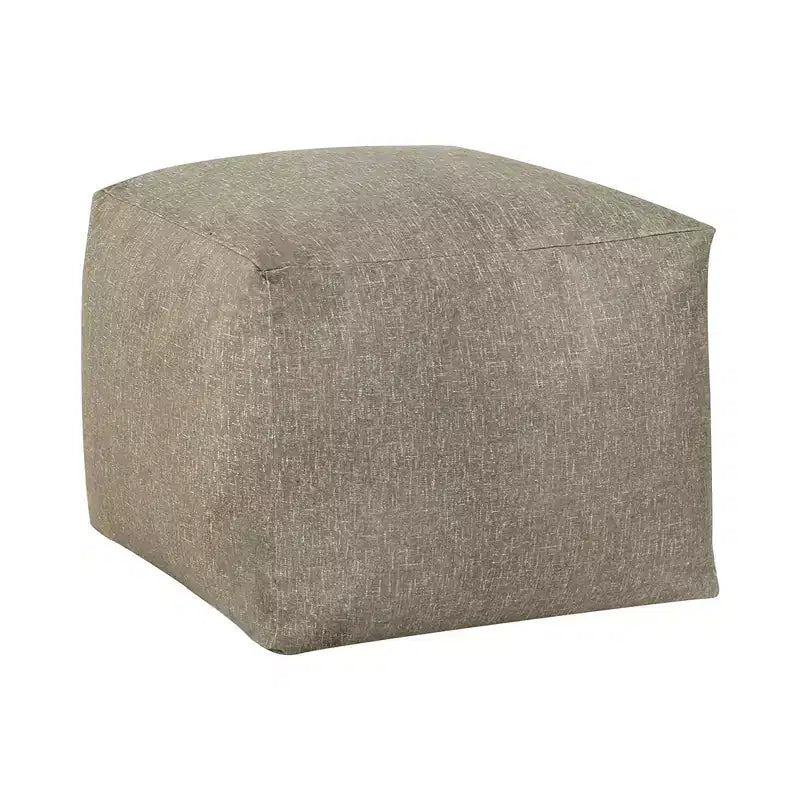 24" Square Velvet Pouf Ottoman