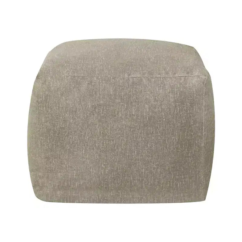 24" Square Velvet Pouf Ottoman
