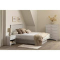 5 Drawer Vertical Dresser Chest - White