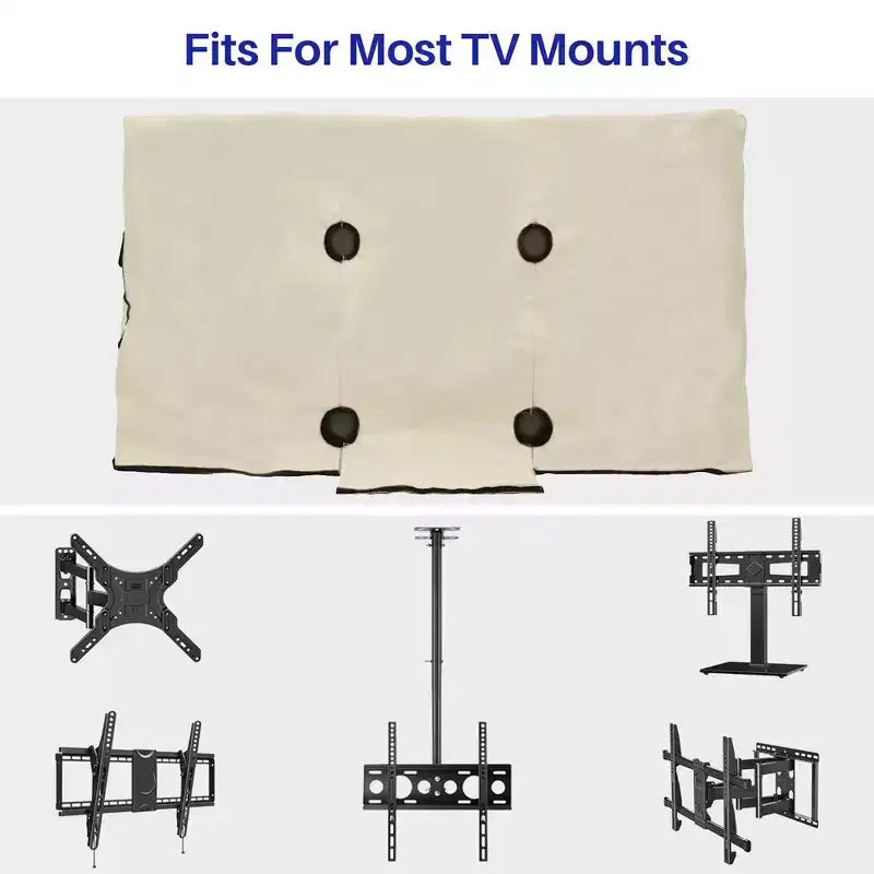 50-55" Outdoor TV Cover - Weatherproof and Dustproof