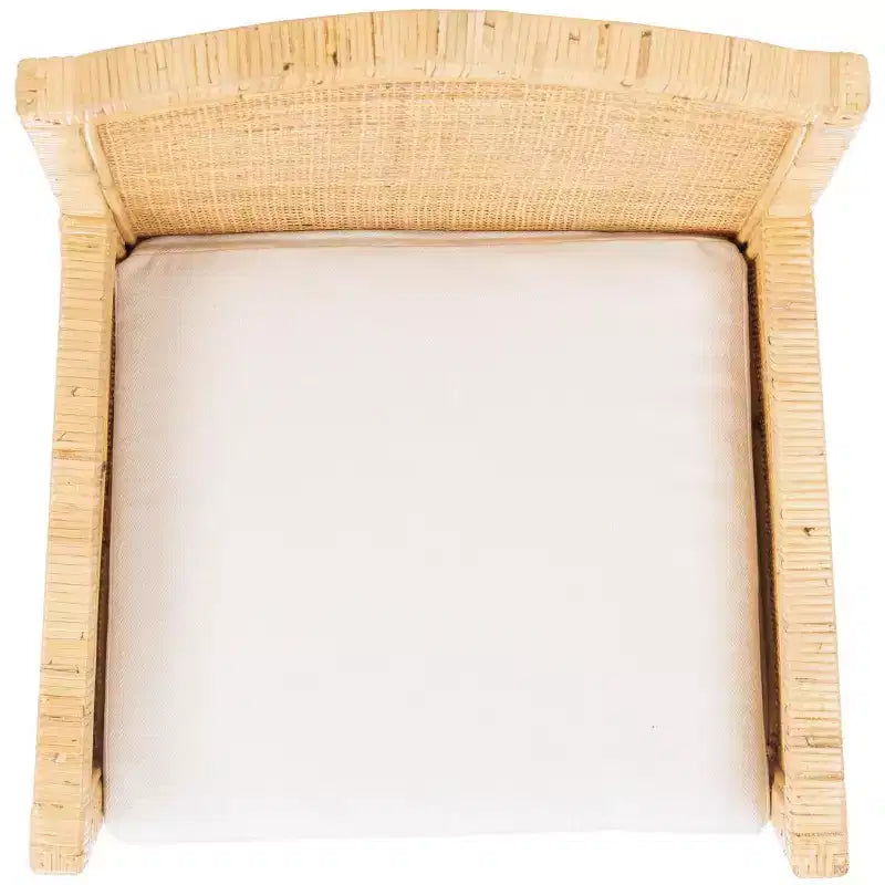 Wood Frame Accent Chair with Cushion