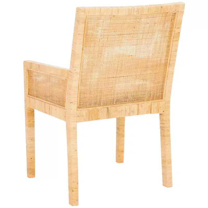 Wood Frame Accent Chair with Cushion