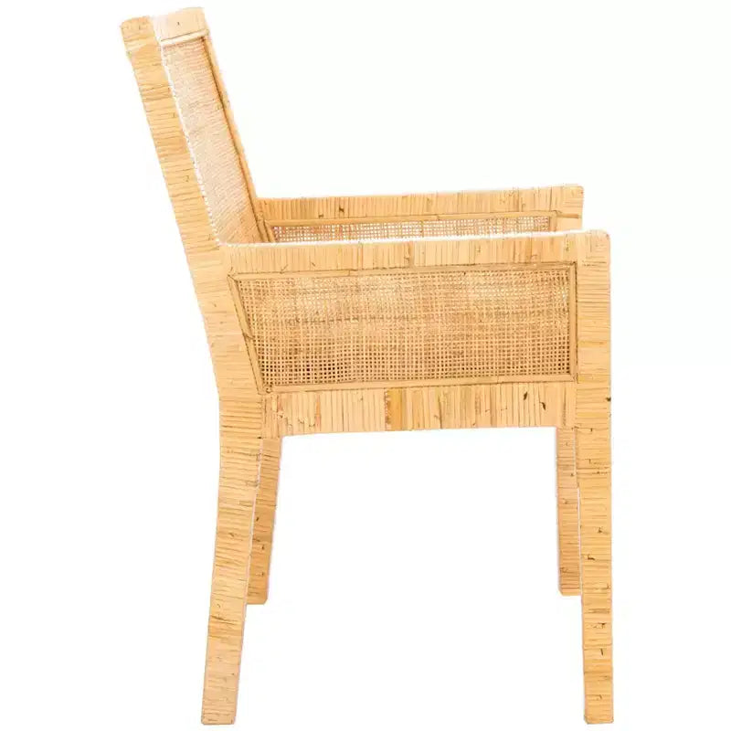 Wood Frame Accent Chair with Cushion