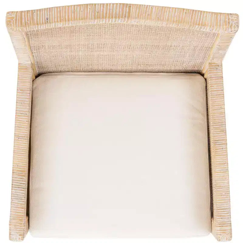 Wood Frame Accent Chair with Cushion