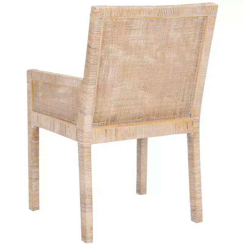 Wood Frame Accent Chair with Cushion