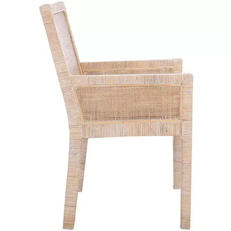 Wood Frame Accent Chair with Cushion