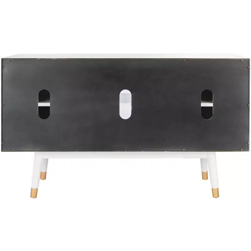 2 Door Media Stand with Shelves