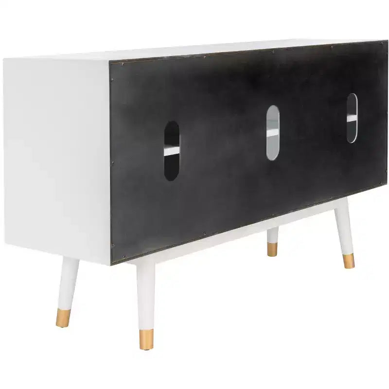 2 Door Media Stand with Shelves