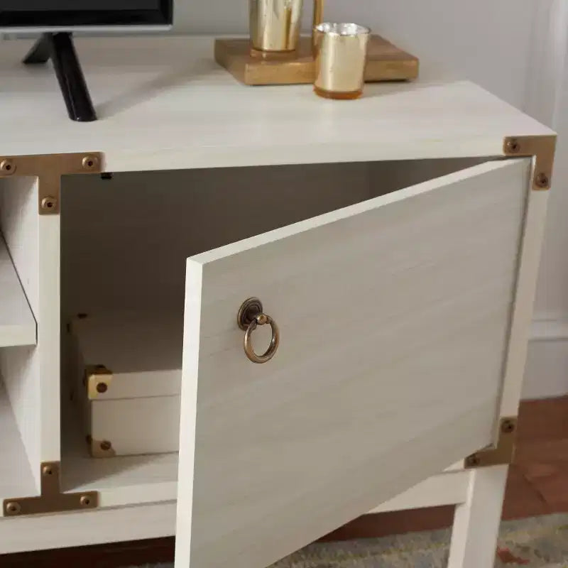 2 Door 2 Shelf Media Stand