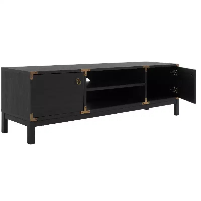 2 Door 2 Shelf Media Stand