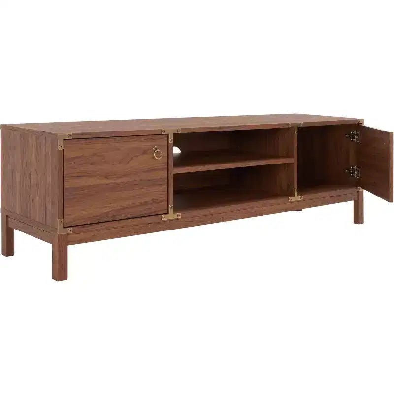 2 Door 2 Shelf Media Stand