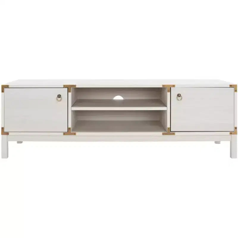 2 Door 2 Shelf Media Stand