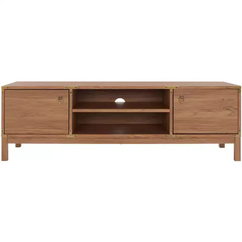 2 Door 2 Shelf Media Stand