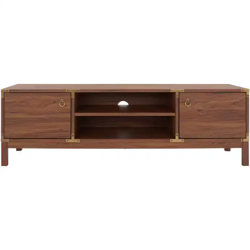 2 Door 2 Shelf Media Stand