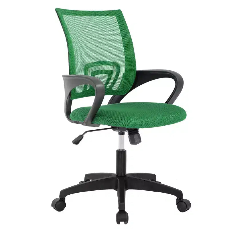 Mid Back Mesh Office Chair with Lumbar Support and Adjustable Height