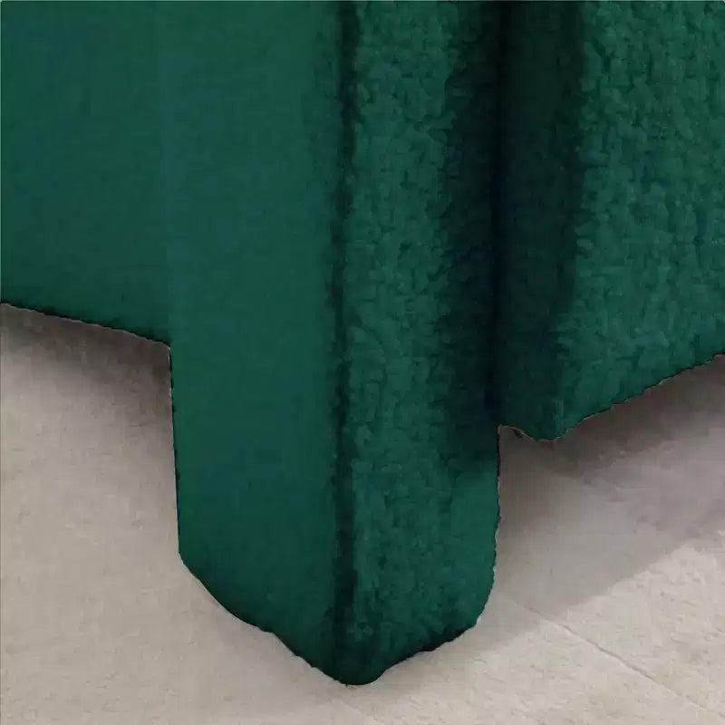 29.1" Modern Lamb Fleece Upholstered Accent Armchair