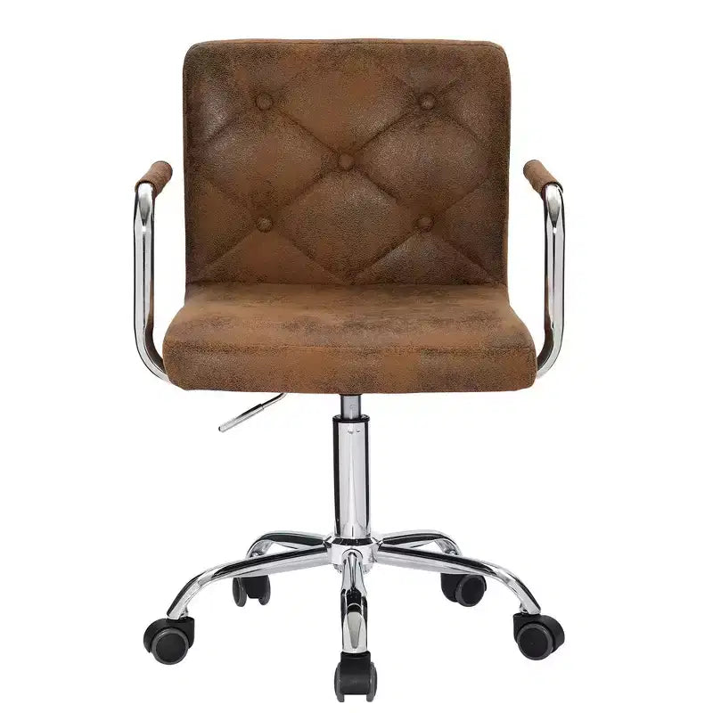 Rolling Adjustable Height Home Office Desk Chair