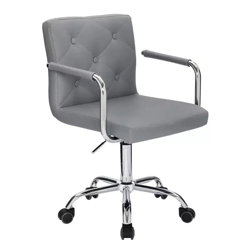 Rolling Adjustable Height Home Office Desk Chair