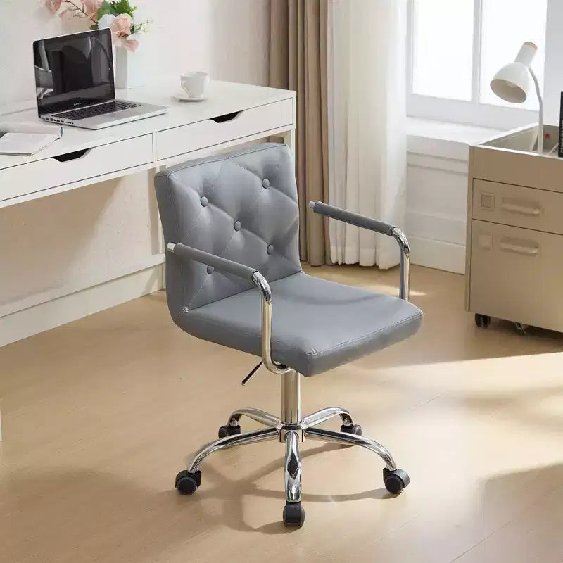 Rolling Adjustable Height Home Office Desk Chair