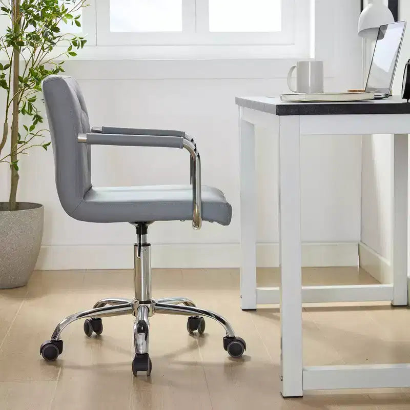 Rolling Adjustable Height Home Office Desk Chair
