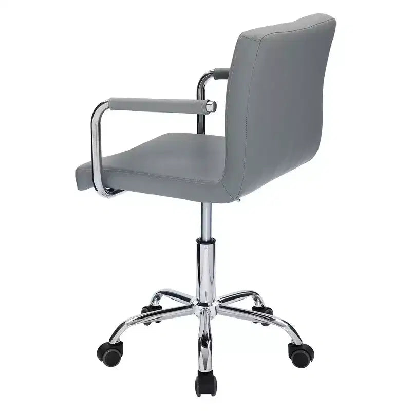 Rolling Adjustable Height Home Office Desk Chair