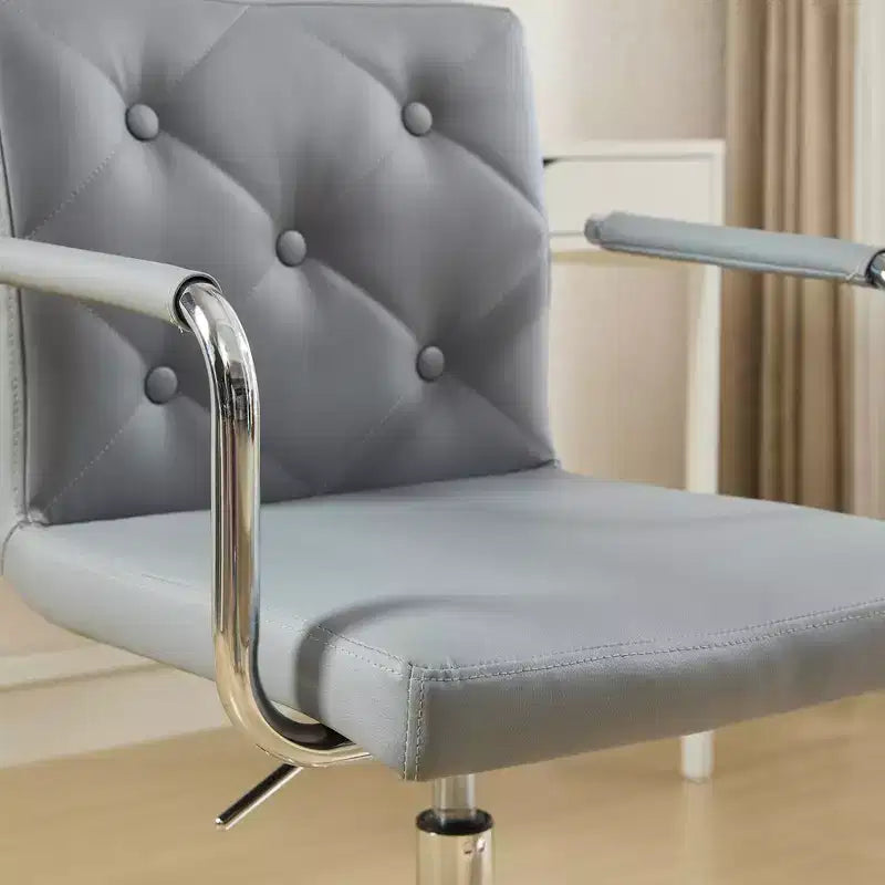 Rolling Adjustable Height Home Office Desk Chair