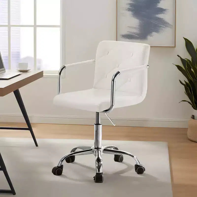 Rolling Adjustable Height Home Office Desk Chair