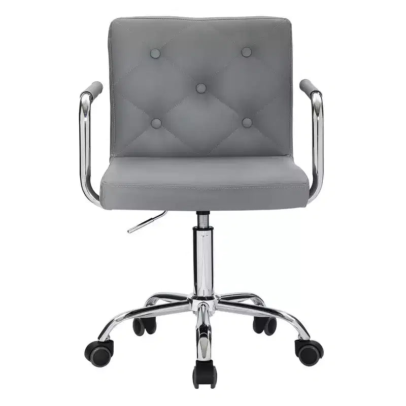 Rolling Adjustable Height Home Office Desk Chair
