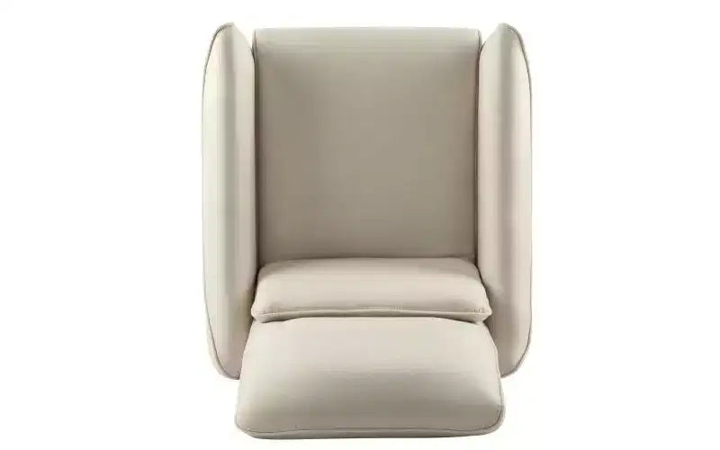 Upholstered Recliner Chair with Rubberwood Tapered Legs