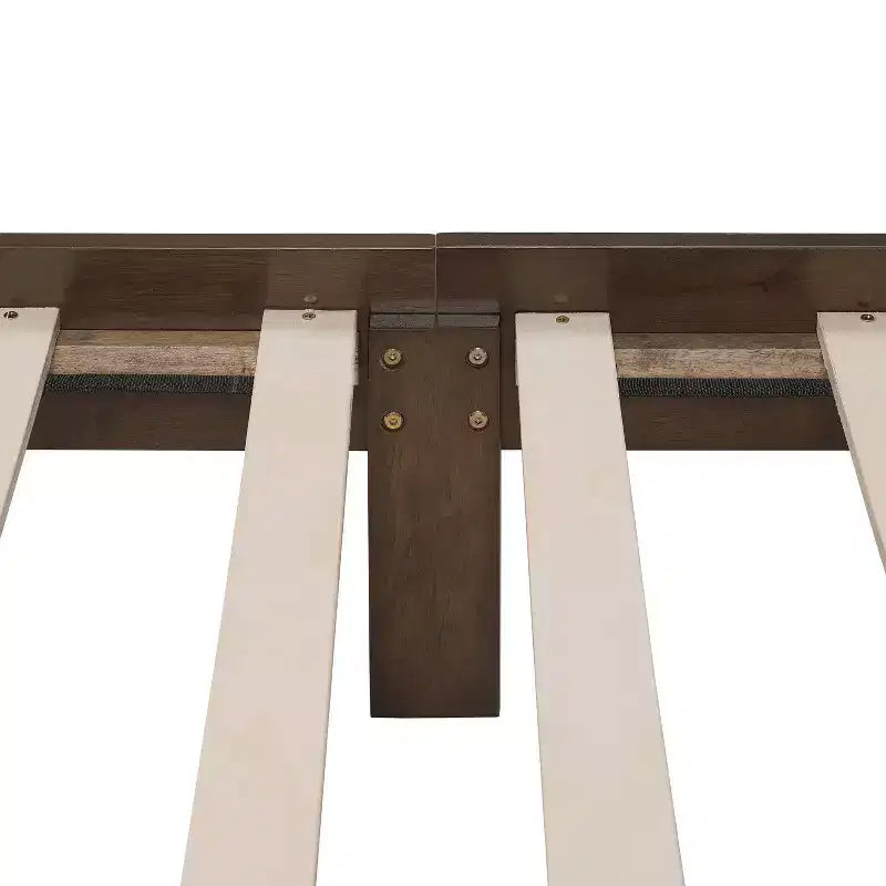Queen Platform Bed with Boucle Upholstery